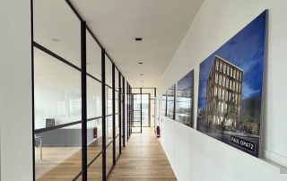 Bürobild eines Flurs aus dem Family Office