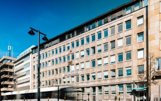 Frontalansicht des Objekts am Domshof