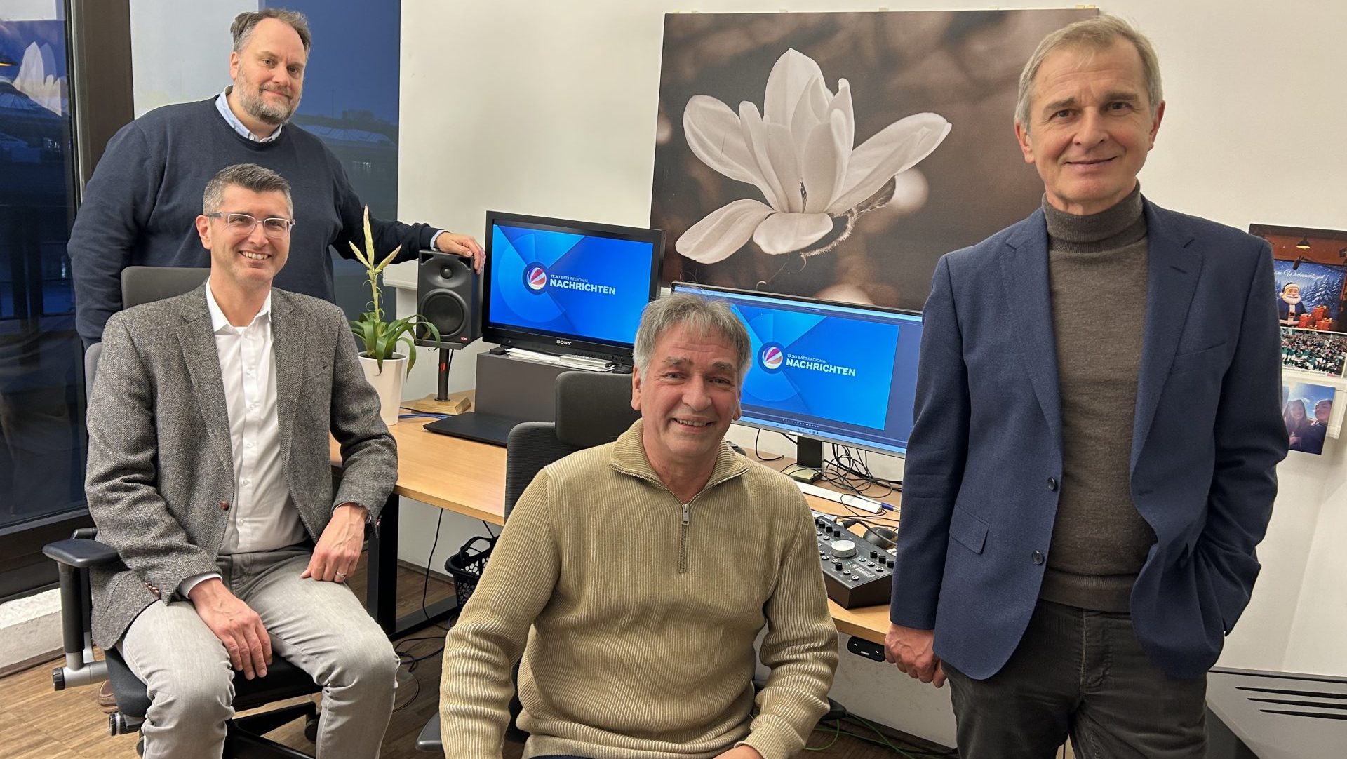 Florian Wissel, Marco Backermann, Holger Ciesla und Michael Grahl © OPATZ Group.