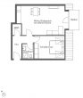 Grundriss - Gut geschnittene 2-Zi.-Wohnung mit Balkon in Schwanewede