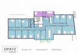 Grundriss - 530 qm Bürofläche im Lademannbogen, Hummelsbüttel